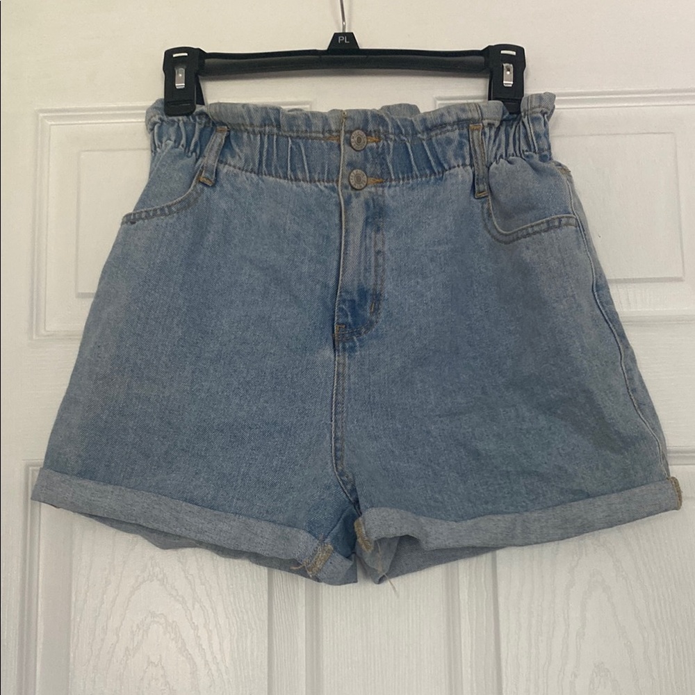 High-Waisted Women's Jean Shorts